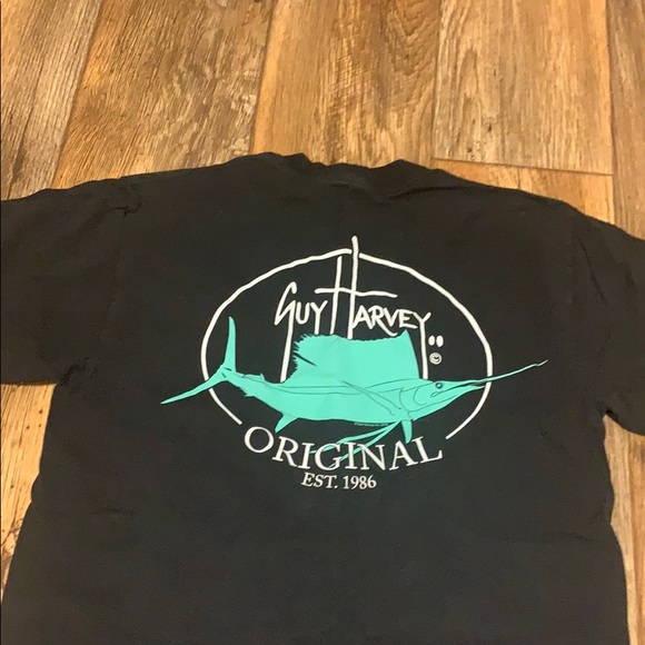 Guy Harvey small black T-shirt - Picture 4 of 4